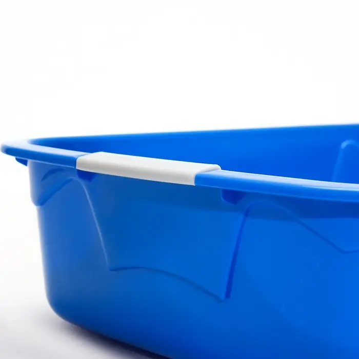 Туалет с бортом и сеткой, 45&times;34&times;15 см, синий/серый