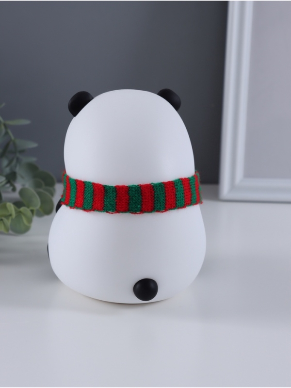 Ночник антистресс  Ночник антистресс "Панда в шарфе" 2Вт LED RGB USB 10,5х10х13,5см