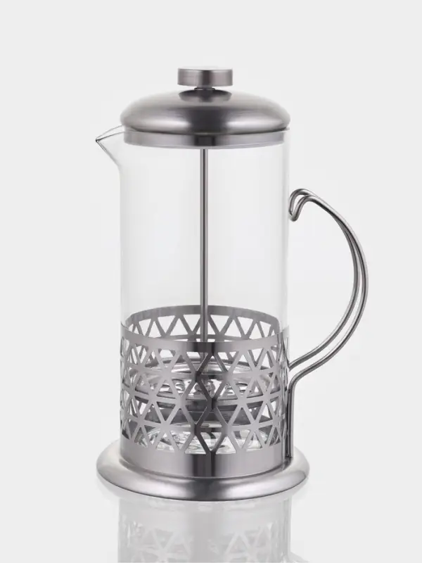 Френч-пресс стеклянный Доляна &laquo;Фараон&raquo;, 1 л, 15.5&times;12&times;24.5 см