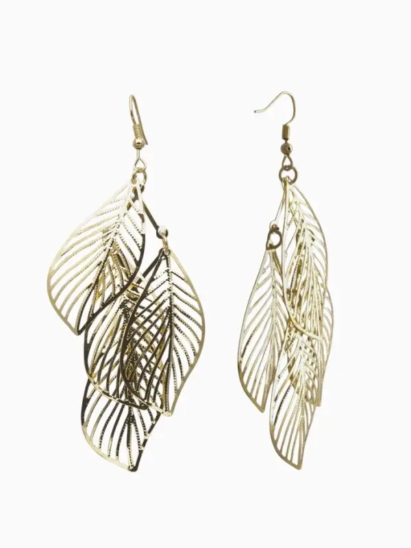 Серьги висячие «Шелест», листопад, цвет МИКС, 9.8 см Серьги висячие «Шелест», листопад, цвет МИКС, 9.8 см