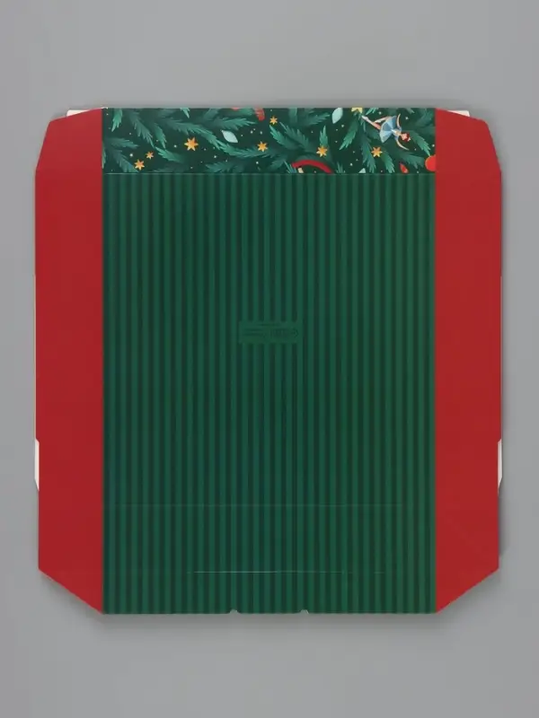 Коробка подарочная новогодняя, складная 20&times;20&times;4 см &laquo;Щелкунчик&raquo;