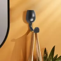 Крючок мебельный CAPPIO CHALICE, однорожковый, цвет черный