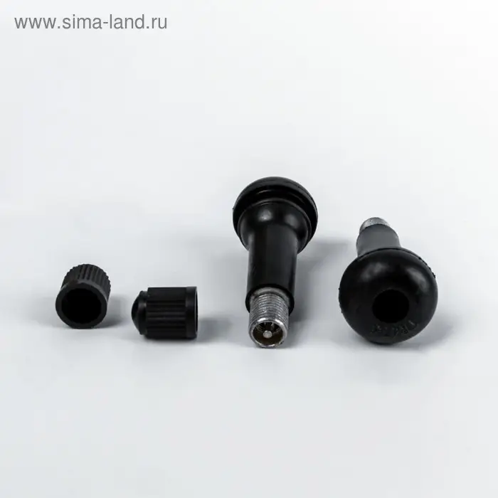 Вентиль для бескамерных шин, TR414, пластик, чёрный Вентиль для бескамерных шин, TR414, пластик, чёрный