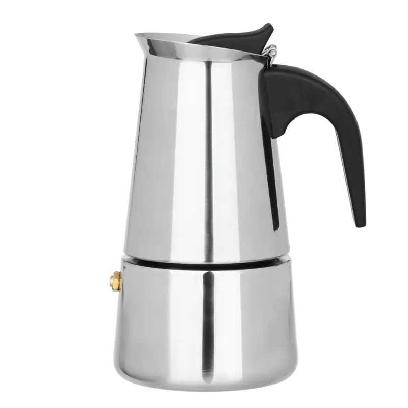 VETTA Кофеварка гейзерная, 4 чашки, нержавеющая сталь, нейлоновая ручка