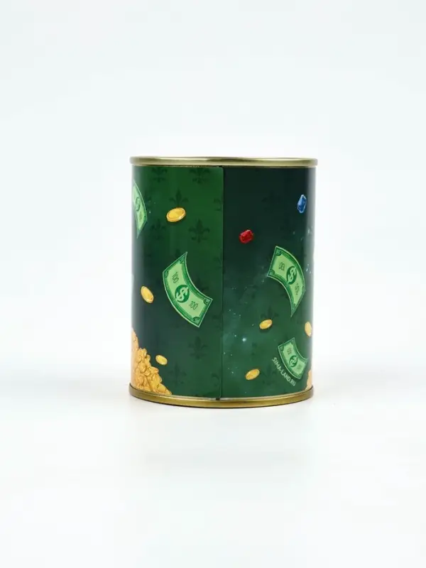 Копилка-банка металл «Первый миллион», 7.5×9.5 см