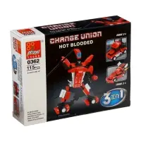 Конструктор &laquo;Робот&raquo;, 106 деталей, 3 варианта сборки, МИКС