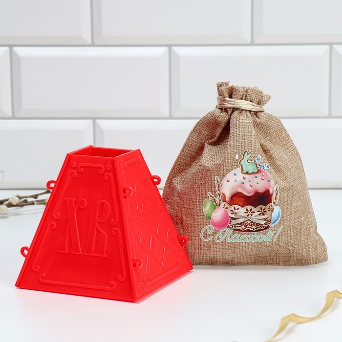 Пасочница «С Пасхой», 11.5 х12 см. Пасочница «С Пасхой», 11.5 х12 см.