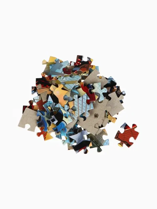 Пазлы детские для мальчиков «Мстители», набор 10в1, 54 детали в каждом