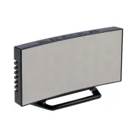 Часы-будильник электронные настольные, термометр, календарь, USB, 15*8 см, зеленые цифры