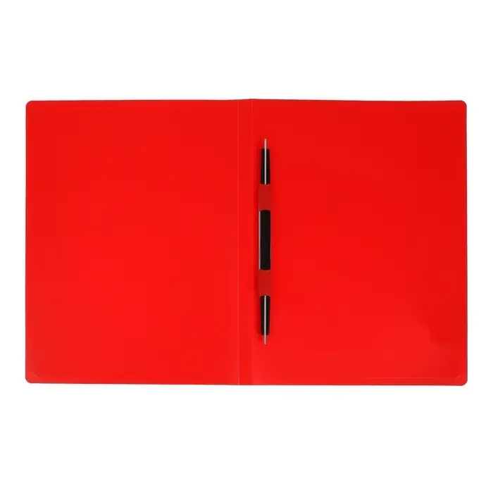 Папка с пластиковым скоросшивателем А4, 500 мкм, корешок 14 мм, Calligrata, до 100 листов, красная Папка с пластиковым скоросшивателем А4, 500 мкм, корешок 14 мм, Calligrata, до 100 листов, красная