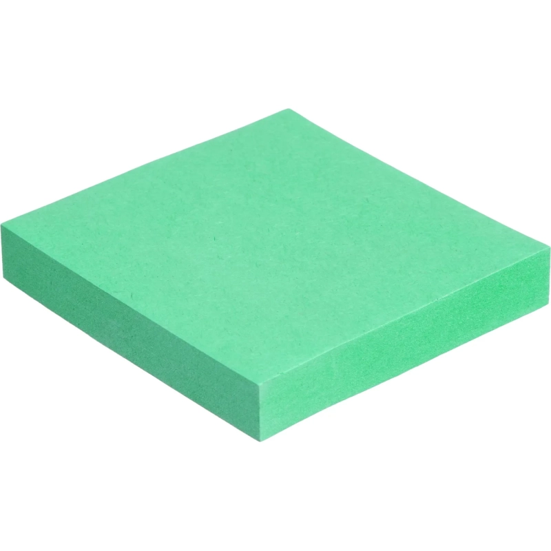 Стикеры Выбор есть с клеев. краем 76х76, интенсив, зеленый 100л