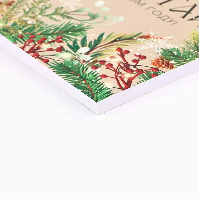 Ежедневник А5, 80 листов, недатированный, в мягкой обложке «Мечтай в Новом году!» Ежедневник А5, 80 листов, недатированный, в мягкой обложке «Мечтай в Новом году!»