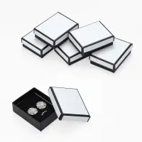 Набор коробочек подарочных 6 шт. под набор &laquo;Стиль&raquo;, 7&times;9 см, цвет чёрно-белый (10901368)