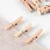 Прищепки для шитья, 3&times;0.5&times;0.3 см, 10 шт., бежевые