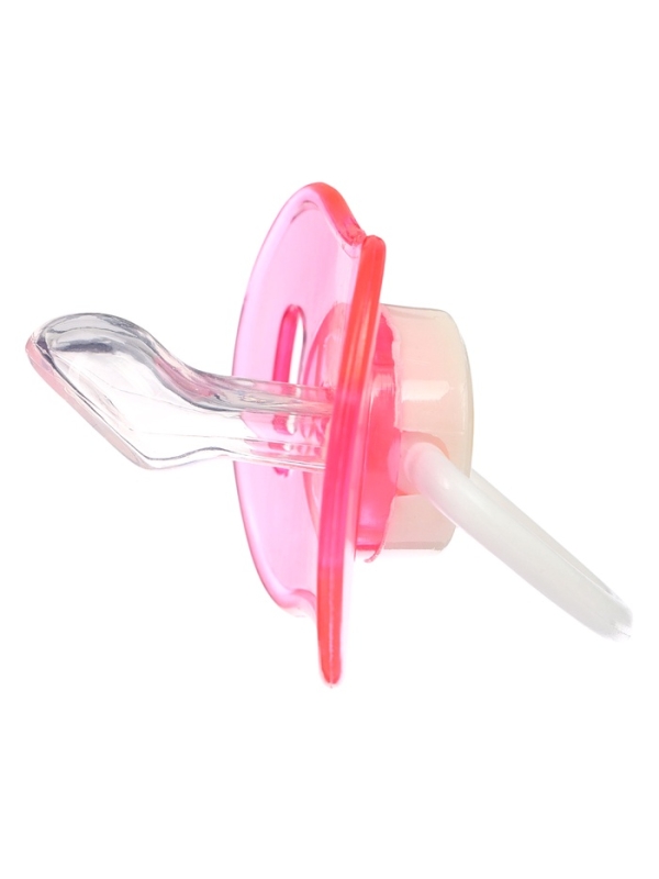 Пустышка ортодонтическая, с колпачком, от 3 мес., цвет розовый/фиолетовый Пустышка ортодонтическая, с колпачком, от 3 мес., цвет розовый/фиолетовый