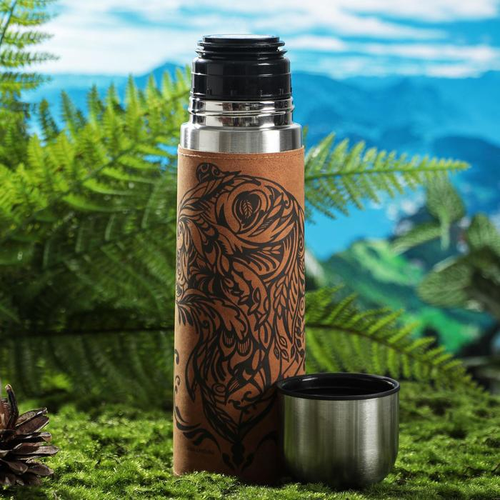 Набор «Охота - занятие храбрых», термос 500 мл, кружка 2 шт Набор «Охота - занятие храбрых», термос 500 мл, кружка 2 шт