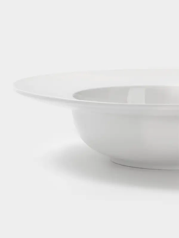 Тарелка для пасты Hanna Kn&ouml;vell, d=30 см, фарфор, белая