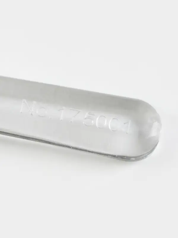 Вилка одноразовая для фуршета, набор 50 шт., 10 см, пластик, прозрачная