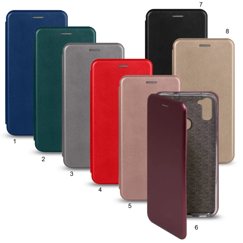 Чехол-книжка Samsung A11 цвета в ассортименте Чехол-книжка Samsung A11 цвета в ассортименте