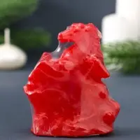 Свеча декоративная &laquo;Лошадка-Пегас&raquo; 3.5&times;6.5&times;8 см, красный