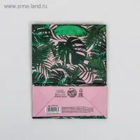 Пакет подарочный ламинированный вертикальный, упаковка, &laquo;Тропики&raquo;, S 12 х 15 х 5,5 см