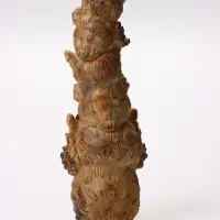Садовая фигура из полистоуна &laquo;Трио сов&raquo;, 11.5&times;9.5&times;30 см, Greengo