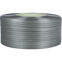 Стреппинг лента Полипропиленовая 12мм х 0,6 (2300 м.) Серая