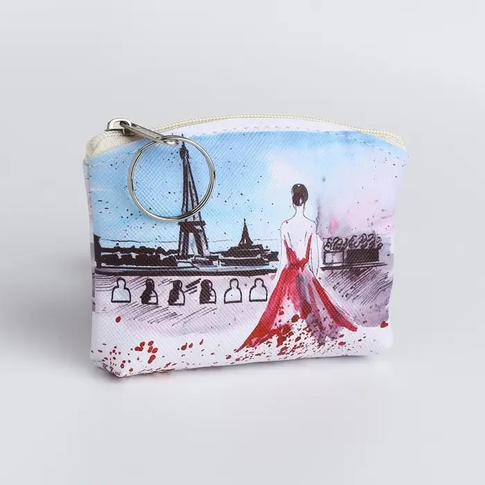 Кошелёк детский &laquo;Париж&raquo; Выбражулька, маленький, монетница, МИКС