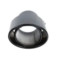Насадка на глушитель 14&times;8.5 см, посадочный 64 мм, черный матовый