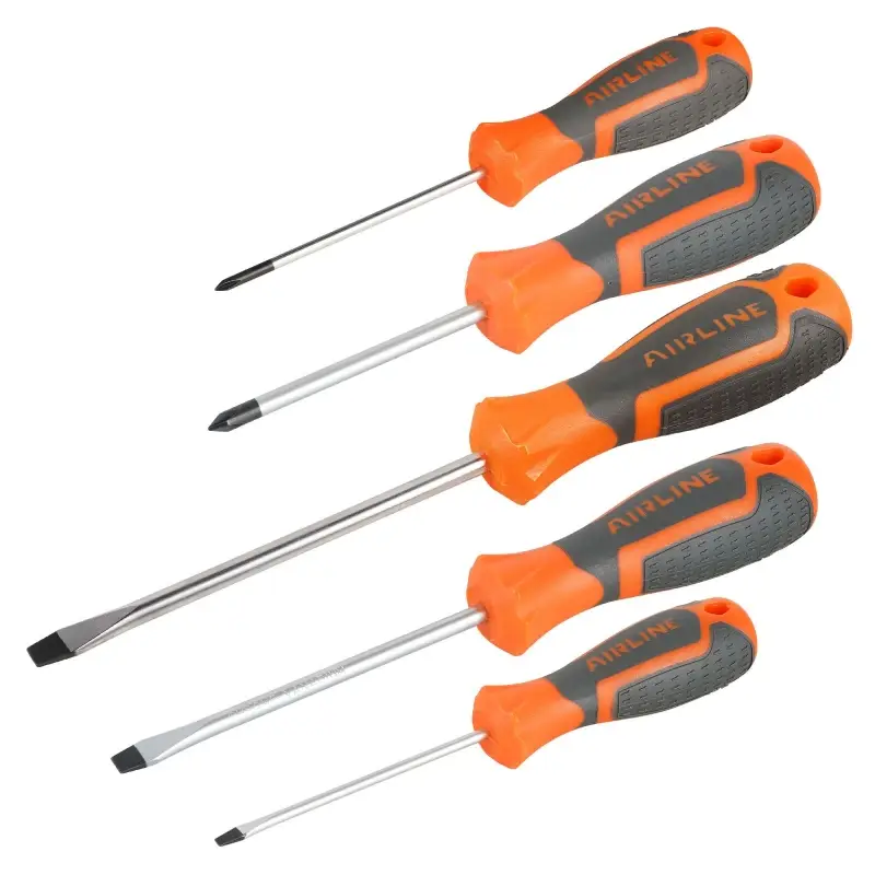 Набор отвёрток 5пр. (SL3x75mm, SL5x100, SL6x125mm, PH0x75mm, PH1x75mm), блистер