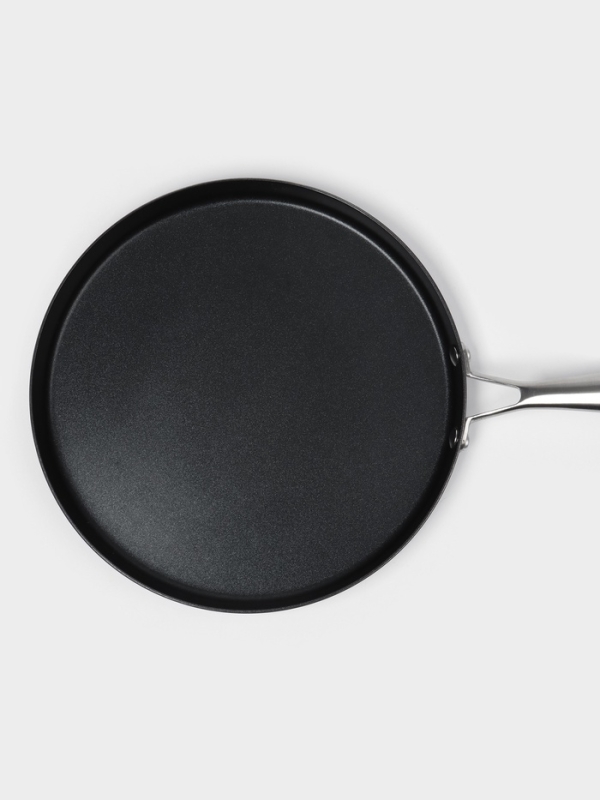 Сковорода блинная 3Ply d=28,5см, h=3 см, толщина 2,2 мм, индукция, АП Сковорода блинная 3Ply d=28,5см, h=3 см, толщина 2,2 мм, индукция, АП