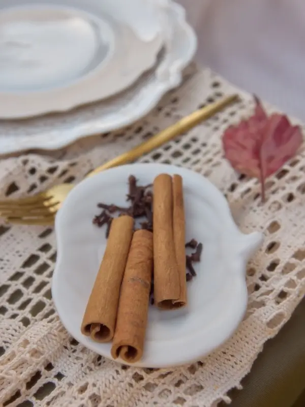 Тарелка SL Home &laquo;Осенний бриз&raquo;, 20.3&times;20&times;3.5 см, доломит, белая