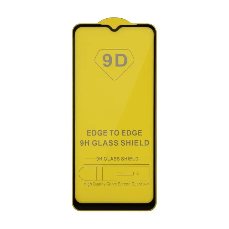 Защитное стекло Xiaomi Redmi 10A с рамкой 9H Full Glue без упаковки (25 шт./уп.)