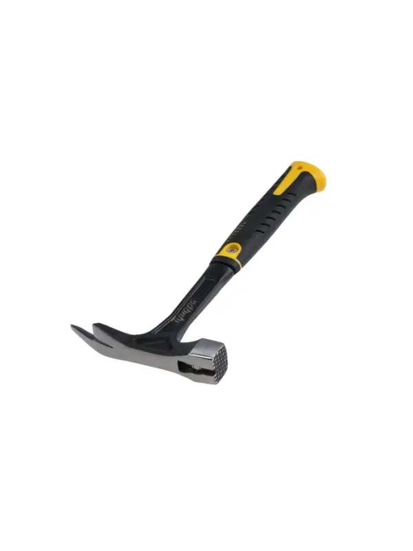 Молоток кровельщика ТУНДА ПРОФИ, цельнокованый, боек с магнитом, 2К рукоятка, 600 г Молоток кровельщика ТУНДА ПРОФИ, цельнокованый, боек с магнитом, 2К рукоятка, 600 г