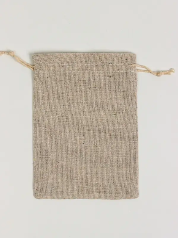 Мешочек подарочный для украшений, подарков и трав, текстиль &laquo;Эко&raquo;, 18&times;12 см