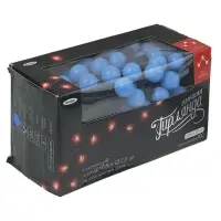 Гирлянда &laquo;Нить&raquo; 10 м с насадками &laquo;Шарики 2.5 см&raquo;, IP44, тёмная нить, 100 LED, свечение синее, 8 режимов, 220 В