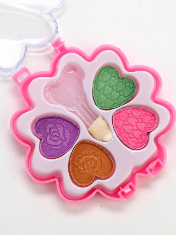 Набор косметики в сумочке «Ты прекрасна»  Микс, тон блеска прозрачный, тени 4цв по 1,5гр