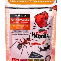 Гранулы от садовых и домашних муравьев &laquo;Наповал&raquo;, дой-пак, 200 г