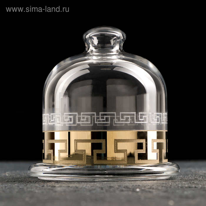 Лимонница «Нэро», d=10 см, цвет напыления золотой Лимонница «Нэро», d=10 см, цвет напыления золотой