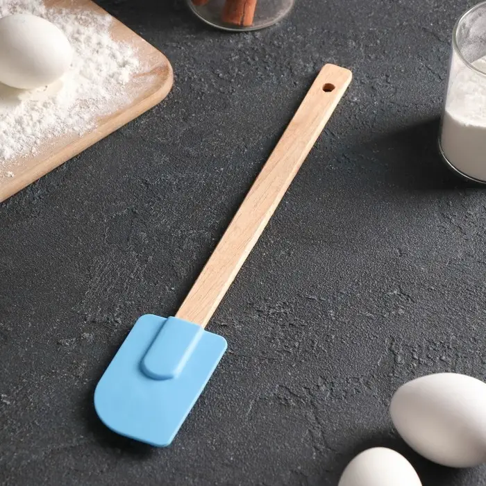 Лопатка Доляна «Домашний помощник», 30,3 см, цвет МИКС Лопатка Доляна «Домашний помощник», 30,3 см, цвет МИКС