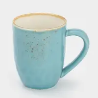 Кружка Magistro &laquo;Церера&raquo;, 400 мл, фарфор, голубая