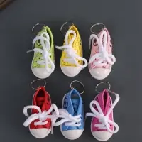 Брелок для ключей на кольце &laquo;Футбольный кед&raquo;, резина, 4&times;3.3&times;7 см, МИКС