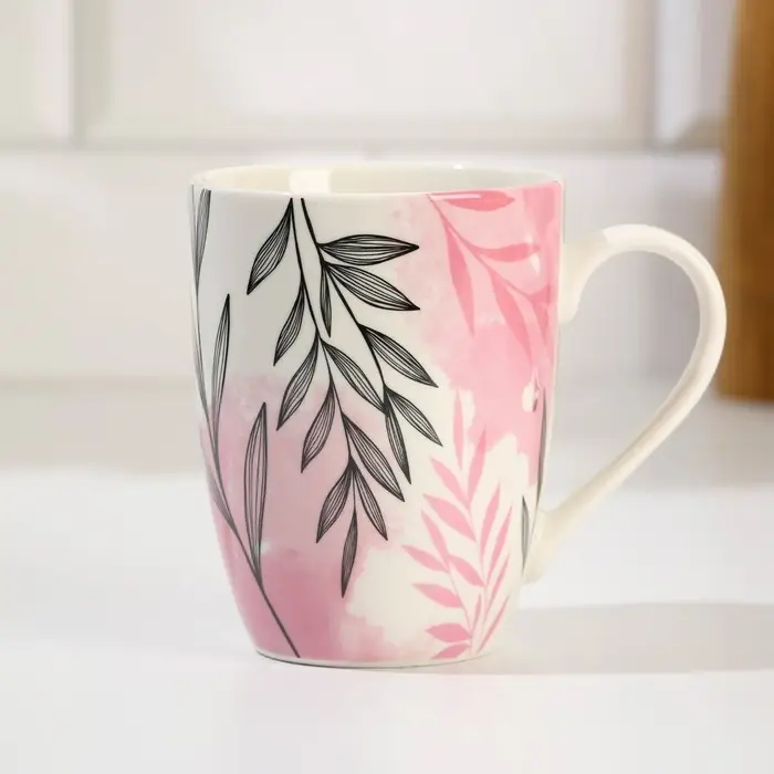 Кружка Кружка "Улыбнись", 350 мл