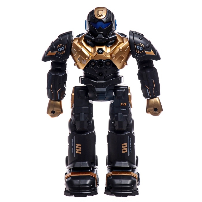 Радиоуправляемый робот «Герой», звуковые и световые эффекты, цвет золотой