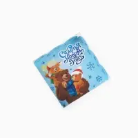 Коробка для кондитерских изделий с пластиковой крышкой «Сказочного Нового года», 10.5 х 10.5 х 3