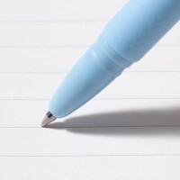 Ручка гелевая пиши-стирай Deli, EG274-BL,пулевидн.нак,0.5мм,софт-тач,син