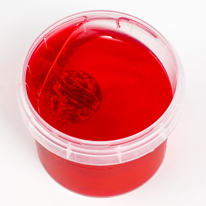 Слайм «Стекло» мяч-прыгун, красный, 90г Слайм «Стекло» мяч-прыгун, красный, 90г