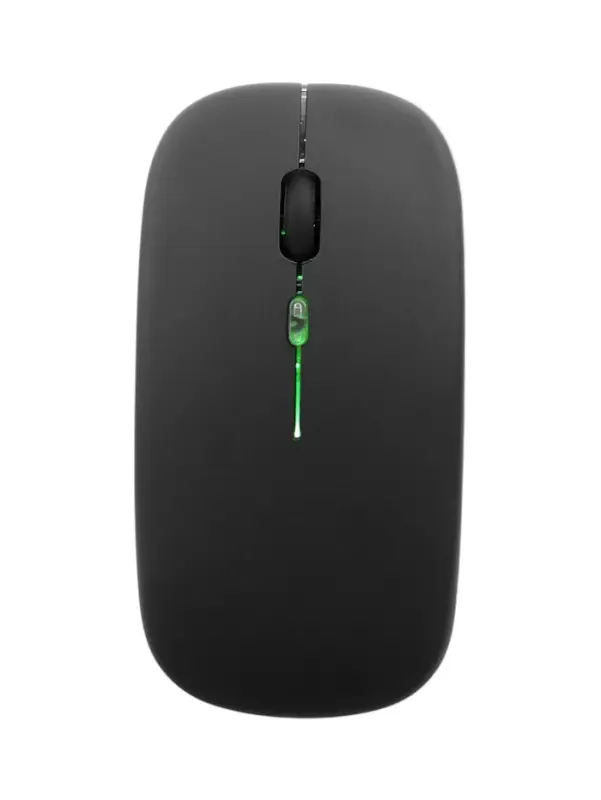 Мышь MB-2.4 беспроводная, оптическая, подсветка, 1600 dpi, USB+BT, чёрная Мышь MB-2.4 беспроводная, оптическая, подсветка, 1600 dpi, USB+BT, чёрная