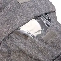 Санки - коляска Nika Kids &laquo;Наши детки 6&raquo;, чехол для ног, муфта, сумка, принт с ламой, серый