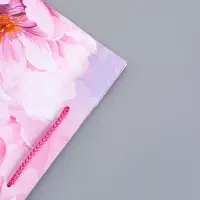 Пакет подарочный ламинированный &laquo;Пионы&raquo;, 26&times;12&times;32 см